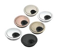Passacavo for scrivania Passacavo for cavo in lega di zinco Copri foro for cavo Passacavo for cavo da scrivania Organizzatore passante for cavo 50/53 / 60mm Accessori for scrivania da ufficio (Color :