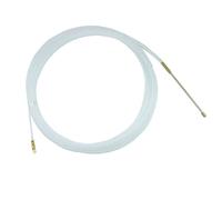Passacavo in nylon a doppio anello, lunghezza 10 m, ideale per passare i cavi e migliorare l'organizzazione in impianti elettrici.