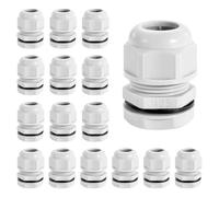 Passacavo M25, 15 pezzi passacavo impermeabile Ip68 Pg, passacavo per esterni da giardino, scatola di derivazione, passacavi in plastica nylon