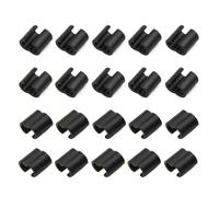 Passacavo Telaio Bici Alloggiamento della linea di fissaggio del telaio del tubo flessibile della guida del cavo del cambio del freno meccanico idraulico della bici da strada da 10 pezzi(B-20pcs)