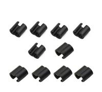 passacavo telaio bici Alloggiamento della linea di fissaggio del telaio tubo flessibile guida cavo cambio freno meccanico idraulico bici da strada 10 pezzi(B-10pcs)