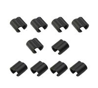 passacavo telaio bici Ciclismo Mountain Road Bike Freno a disco meccanico idraulico Guida for cavo Telaio for tubo flessibile Alloggiamento della linea di fissaggio(B 10pcs)