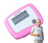 Passafaumo - Contatore a gradini portatili | Passi di tracce leggeri in reale | Calorie e fitness per escursioni all'aperto sportive, corsa, jogging, uomini, donne, anziani e bambini