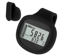 Passaggi per camminare | Grande display LCD digitale, bancone calorico, clip 3D su contapassi - cordino incluso, registratore di fitness, contapassi contachilometri per passi da passeggio e miglia