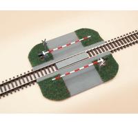 Passaggio A Livello Con Barriere HO GAUGE Kit Auhagen 41582