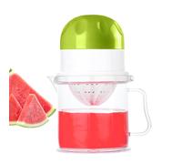 Passaggio Manuale - Comprimere Con Misurina E Colino | Estrattore Di Succo Di Frutta Portatile A Mano, Trasparente 450 Ml Senza Polpa Per Grenada Di Guava Di Calce