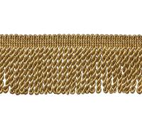 Due Colorati Oro 2.5 " Lingotti Frangia Ripiano Radianza [9.1m]
