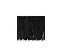 Passamanerie a metraggio, frange elastiche a catenella da 4"""" in poliestere, frange decorative per costumi, cosplay, moda e arredamento per la ca