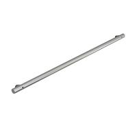 Passamano in Metallo per Gradini e Scale da Interno o da Esterno, Kit Completo per Ringhiera di Scale, Corrimano Industriale a Parete, per Soppalchi, Verande, Terrazze(Silver,50cm/19.6in)