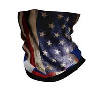 Passamontagna America And Cuba Cuban Flag Wavy Scaldacollo Durevole Ghetta Da Collo Multifunzione Fascia Capelli Per Campeggio Ciclismo Escursionismo 25X50CM