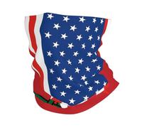 Passamontagna America Flag And Morocco Flag Scaldacollo Durevole Fascia Capelli Traspirante Ghetta Da Collo Per Campeggio Escursionismo Ciclismo 25X50CM