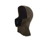 Passamontagna balaclava con rete protettiva in poliestere elastico verde Action