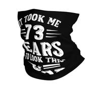 Passamontagna Buon 82° Compleanno Multifunzione Bandana Elastico Ghetta da Collo per Yoga Campeggio Estivo