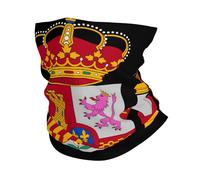 Passamontagna Coat Of Arms Of Spain Spanish Flag Scaldacollo Multifunzione Fascia Capelli Protezione Uv Ghetta Da Collo Per Pesca Escursionismo Ciclismo 25X50CM