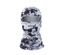 Passamontagna con protezione UV, Balaclava per uomo e donna, estivo, traspirante, maschera multifunzione per motociclismo, ciclismo, sport all'aria aperta, taglia unica, blu cielo, grigio mimetico,