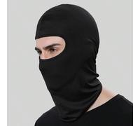 Passamontagna da corsa, scaldacollo estivo rinfrescante, maschera da motociclista elastica e traspirante per motociclista e motocross 3 nero,6 nero,4 nero,2 neri,1 nero,5 NeroPoliestere