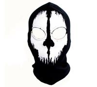 Passamontagna da Moto Fantasma Maschera Viso con Stampa Teschio per Motociclismo
