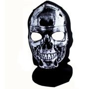 Passamontagna da Moto Fantasma Maschera Viso con Stampa Teschio per Motociclismo