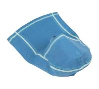 Passamontagna da sci all'aperto con cambiamento di colore in tempo reale basato sull'esposizione termica, ideale per attività e escursioni con tempo gelido (ciano-blu)