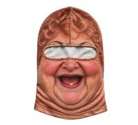 Passamontagna da sci da uomo, passamontagna con stampa 3D, passamontagna | Divertente maschera antivento, traspirante, passamontagna per bicicletta, carnevale, addio al nubilato e Halloween