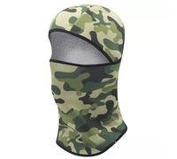 Passamontagna da sci per bambini, caldo, termico, antivento, con cappuccio, maschera sotto il casco, passamontagna per ragazzi e ragazze, sci, ciclismo, corsa, Camouflage E, Taglia unica