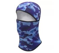 Passamontagna da sci per bambini, caldo, termico, antivento, con cappuccio, maschera sotto il casco, passamontagna per ragazzi e ragazze, sci, ciclismo, corsa, Mimetico D, Taglia unica