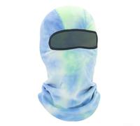 Passamontagna da sci, protezione integrale, protezione dal vento, raggi UV, antipolvere, per moto e ciclismo, morbido, elastico, adatto per l'inverno e l'esterno, colore blu