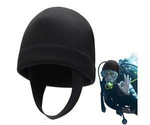 Passamontagna da uomo con cappuccio da bagno termico,Passamontagna estensibile per immersioni subacquee - Cappelli da surf resistenti al sole con mentoniero, Attrezzature per sport acquatici Polyval