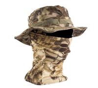 Passamontagna e Cappello Boonie con Mimetica Russa EMR, Cappello Pescatore Tattico Militare, per Caccia Escursionismo e Safari(Color12)