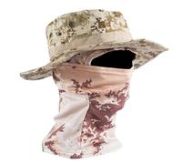 Passamontagna e Cappello Boonie con Mimetica Russa EMR, Cappello Pescatore Tattico Militare, per Caccia Escursionismo e Safari(Color18)