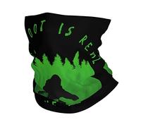 Passamontagna I Believe Bigfoot Is Real Fascia Capelli Antivento Ghetta Da Collo Multifunzione Scaldacollo Per Campeggio Ciclismo Escursionismo 25X50Cm