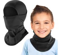 Passamontagna invernale antivento termico per bambini, maschera da sci per ragazzi e ragazze, ideale per sport all'aria aperta, ciclismo, sc