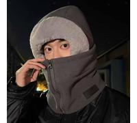 Passamontagna invernale da , maschera termica in pile, antivento, per uomo e