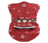 Passamontagna Merry Christmas Gnomes Bandana equitazione 25x50cm