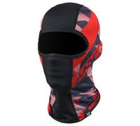 Macna Trance Logo Passamontagna per motociclette, nero-rosso per maschi