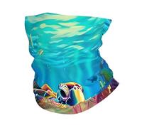 Passamontagna Ocean Sea Turtle Underwater Bandana Multiuso Antivento Ghetta da Collo per Arrampicata attività Ciclismo 25X50Cm