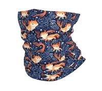 Passamontagna Plant Orange Axolotl Print Fascia per Capelli Elastico Multiuso Ghetta da Collo per Estivo Ciclismo Escursionismo 25X50Cm