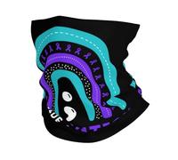 Passamontagna Suicide Prevention Awareness Rainbow Ribbon Scaldacollo Durevole Fascia Capelli Traspirante Ghetta Da Collo Per Campeggio Ciclismo Outdoor Attività 25X50CM