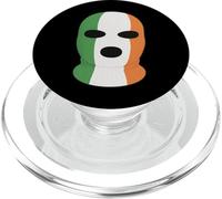 Passamontagna tricolore irlandese / bandiera irlandese al ginocchio / arte irlandese PopSockets PopGrip per MagSafe