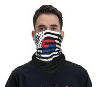 Passamontagna Usa South Korea South Korean Flag Fascia Capelli Protezione Uv Scaldacollo Durevole Ghetta Da Collo Per Pesca Ciclismo Campeggio 25X50CM
