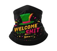 Passamontagna Welcome To The Shitshow Scaldacollo Traspirante Fascia Capelli Durevole Ghetta Da Collo Per Ciclismo Escursionismo Campeggio 25X50CM