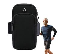 Passante da braccio per esercizi sportivi - Custodia universale con touch screen trasparente, fascia riflettente per la sicurezza notturna, elastico e comoda vestibilità | Supporto per cellulare