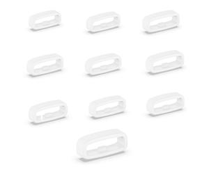 PASSANTE PER CINTURINO INF Passanti per orologio, pacchetto da 10 Bianco, Silicone