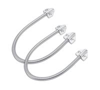 Passante per porta blindata da 2 pezzi, cavo flessibile per porta blindata da 40 cm con estremità triangolari Tubo universale a collo di cigno per protezione cavi per protezione