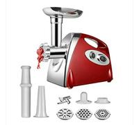 Passapomodoro e Tritacarne 2 in 1 Elettrico 1400W Accessori per Carne e Conserve