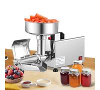 Passapomodoro Elettrico 450W Con Separatore Di Semi, Spremipomodoro In Acciaio Inox 304 Per Marmellate, Salse E Ketchup, Uso Commerciale E Domestico, Motore Rame Puro