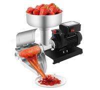 Passapomodoro Elettrico 450W, Fresatrice per Pomodoro in Acciaio Inossidabile Tritacarne Portatile, per Salsa di Fragole e Mirtilli, Facile da Usare