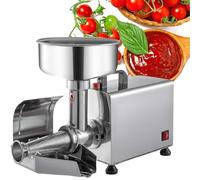 Passapomodoro Elettrico 450W, Macchina per Lavorazione Degli Alimenti In Acciaio Inossidabile, Elevata Capacità Produttiva 90-160 Kg/H, per Conserve E Trasformazione Alimentare,A
