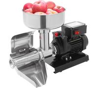 Passapomodoro Elettrico 450W, Macchina Professionale in Acciaio Inossidabile per Fare Salsa di Pomodoro, Marmellate e Puree Fatte in Casa - Modello ETC-1, 110V, Motore Silenzioso, Grado Alimentare