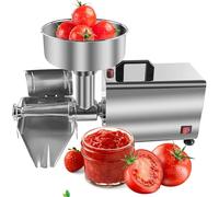 Passapomodoro Elettrico Colino elettrico per succhi, spremiagrumi commerciale, 450 W, fresatrice, pressa in acciaio inox e motore in rame puro da 90-150 kg/h, per alimenti e 220 V